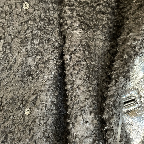 NWT Zara Shiny Coat - Picture 4 of 8